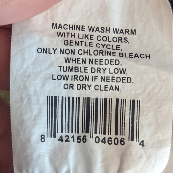 Oh Baby by Motherhood Sheer Overlay Square Neck Tunic Sz L - Picture 11 of 11